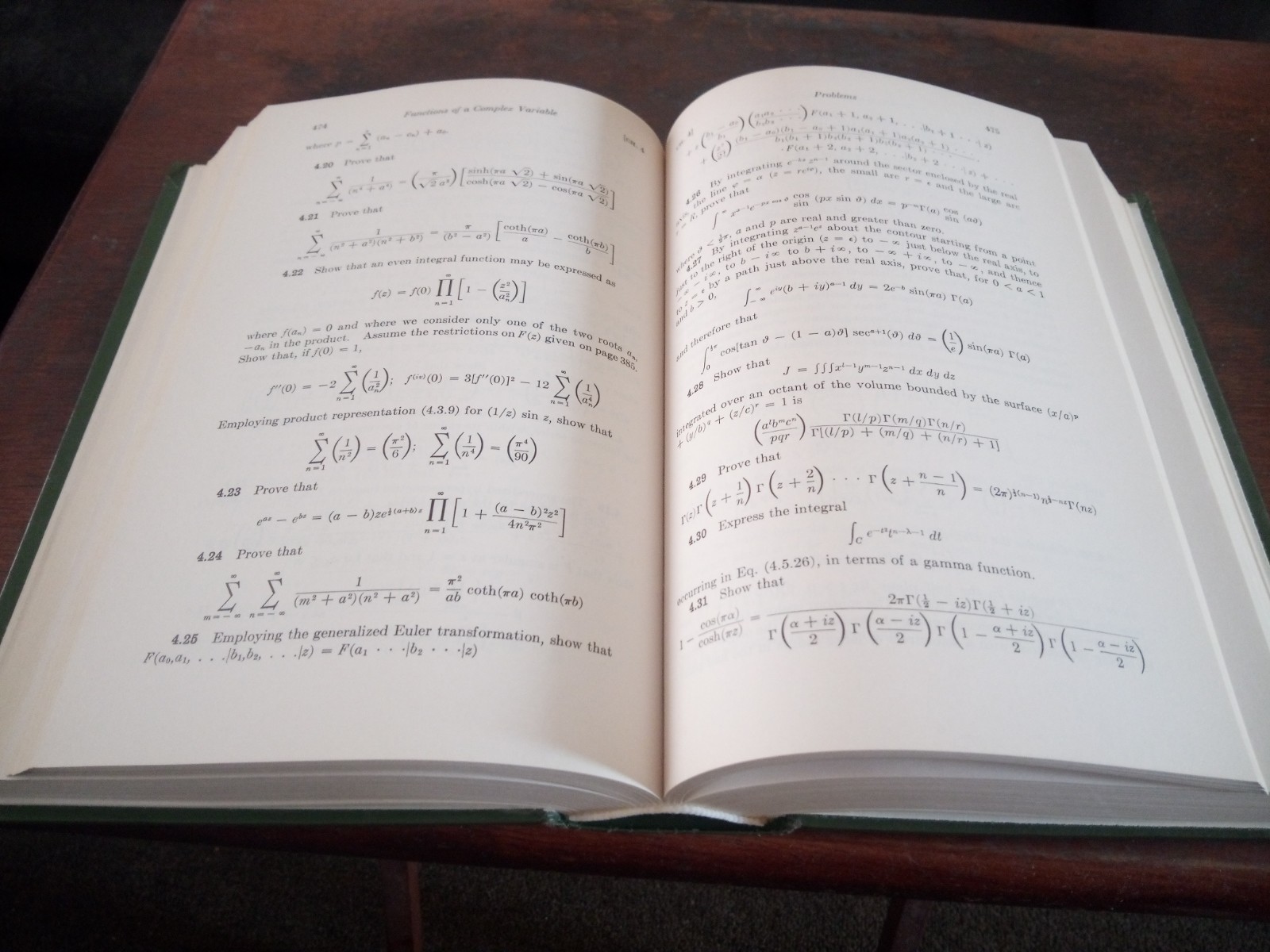 Methods of Theoretical Physics Part I Morse & Feshbach 1953 HC like new