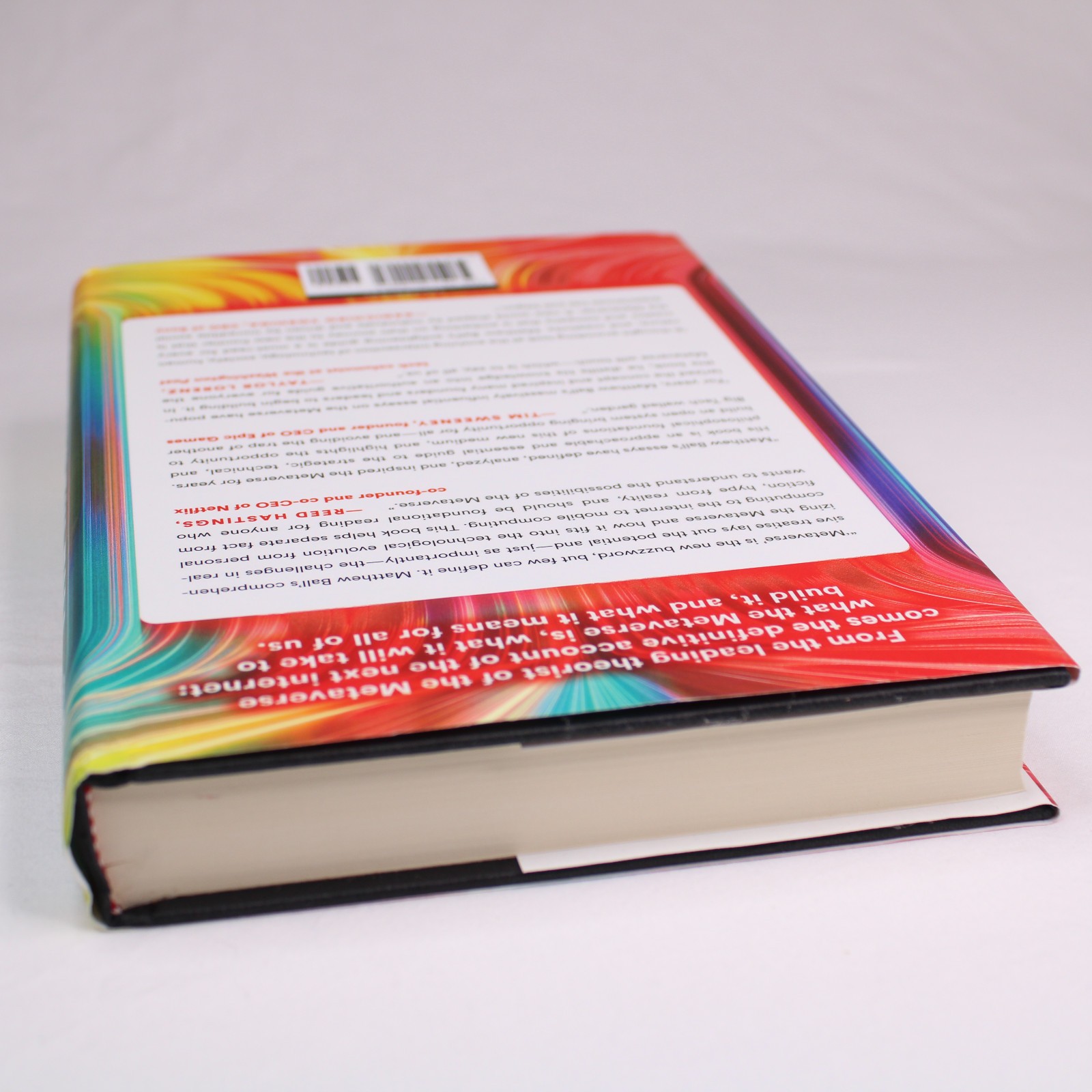 Signed Matthew Ball The Metaverse Hardcover Book Dust Jacket COA 1st Ed. 2022