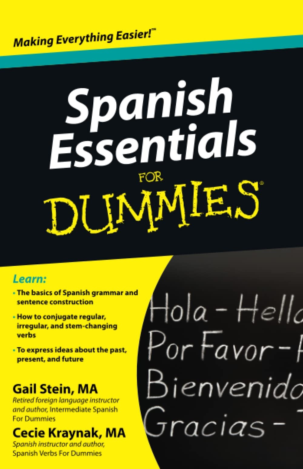 Spanish Essentials For Dummies (For Dummies Series) – paperback Gail Stein|M…