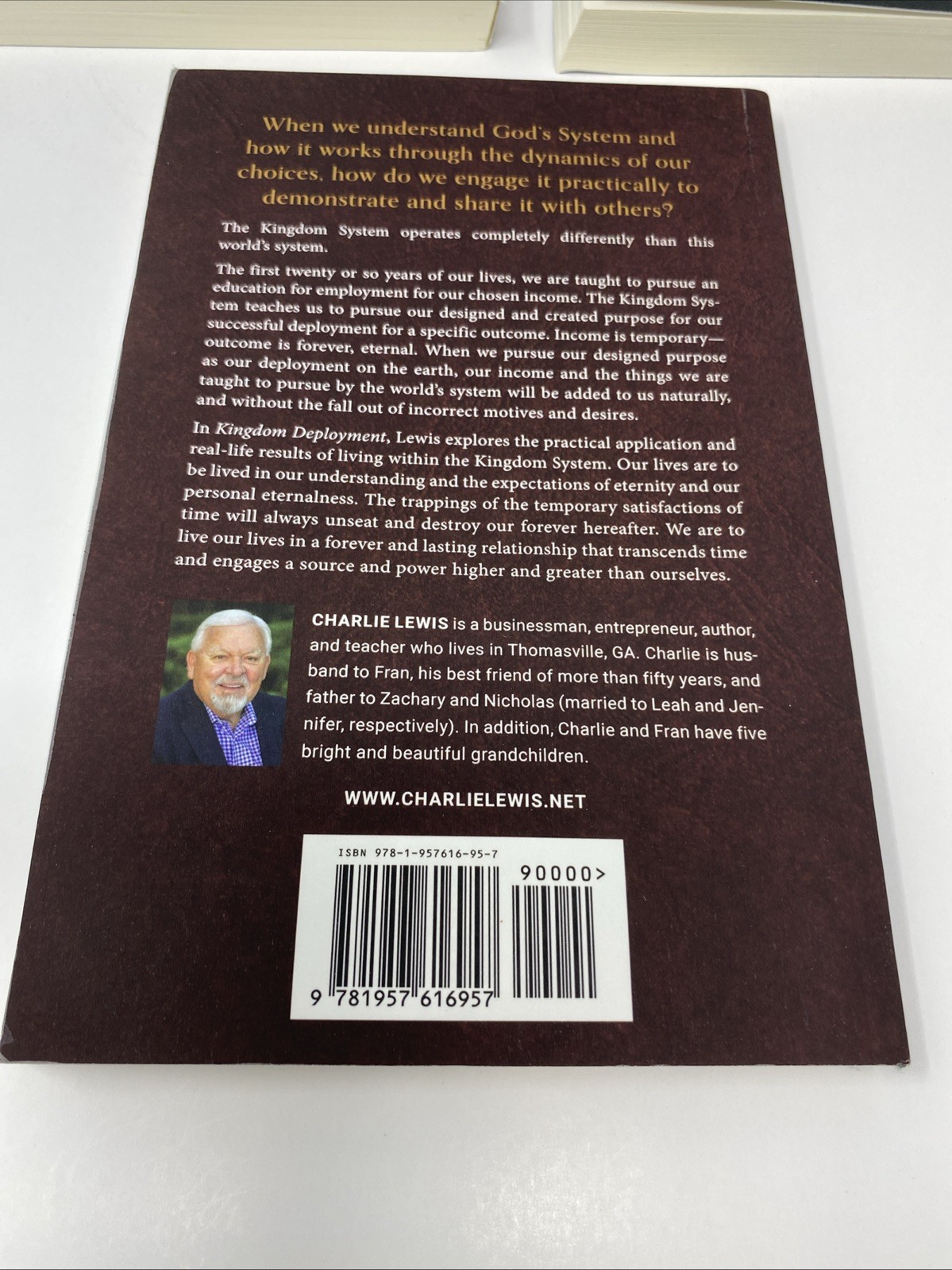 God’s Redemptive Plan for Governance by Charlie Lewis (2025, Trade Paperback)