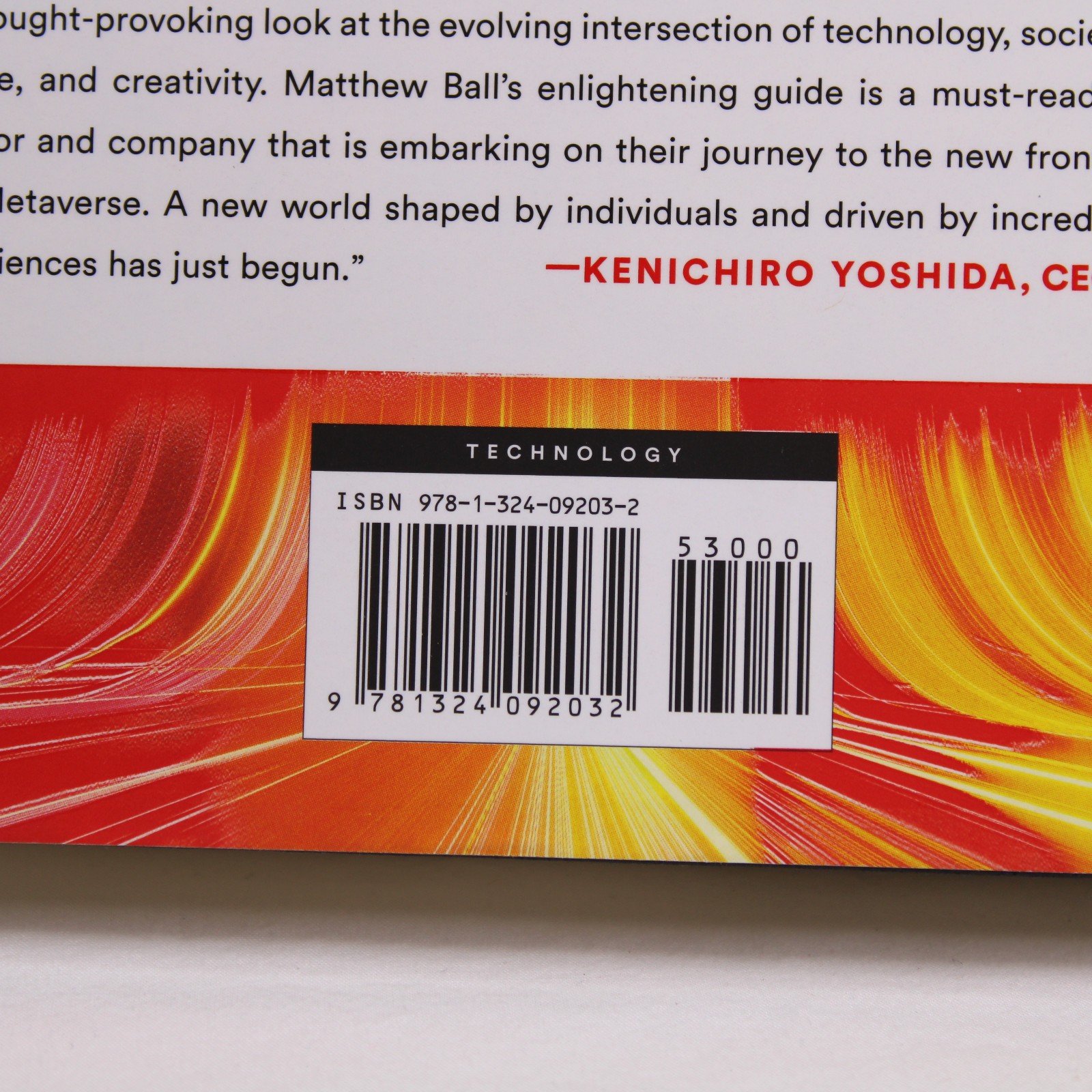 Signed Matthew Ball The Metaverse Hardcover Book Dust Jacket COA 1st Ed. 2022