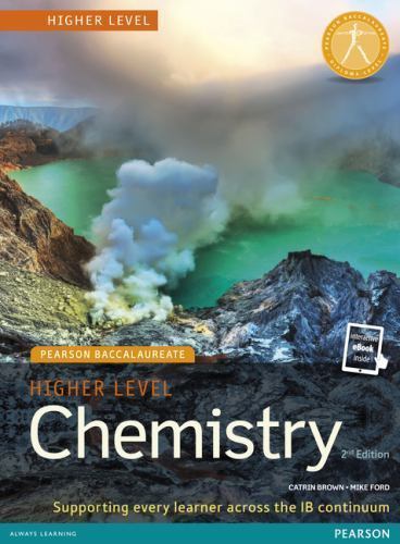 Pearson Bacc Chem HL 2e bundle; 2nd Edition- paperback, Catrin Brown, 1447959752