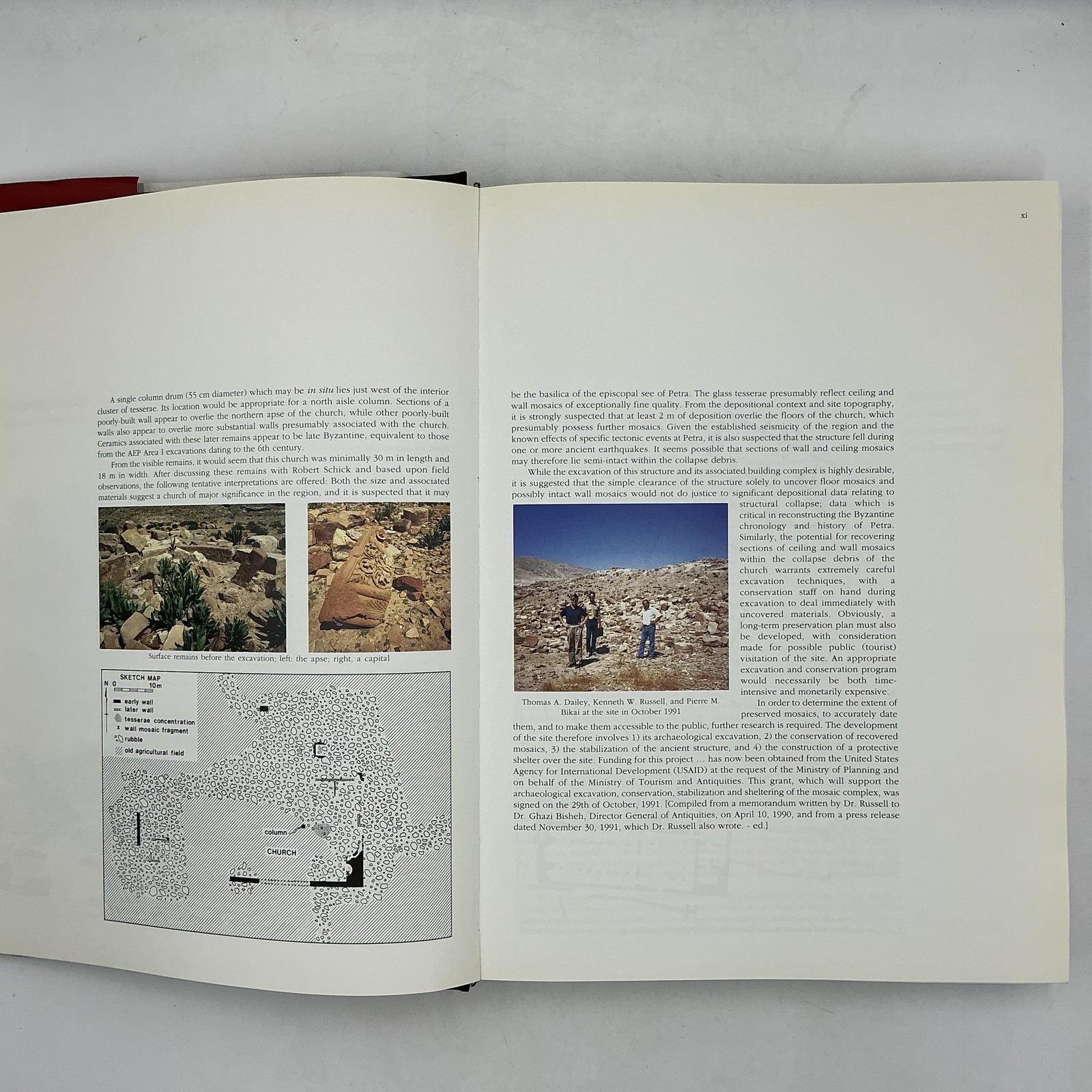The Petra Church American Center Of Oriental Research 2001 HC Dust Jacket Illus