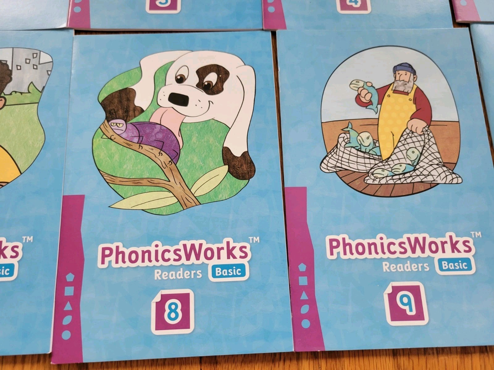 K12 PHONICS WORKS READERS BASIC LOT OF 11, Volumes 1-11