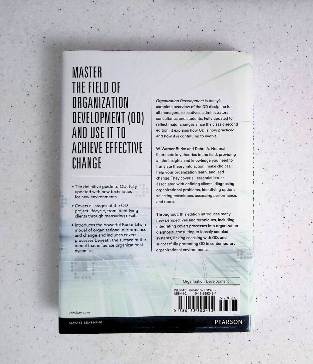 Organization Development : Process of Learning/Changing, 3rd Edition, Hardcover