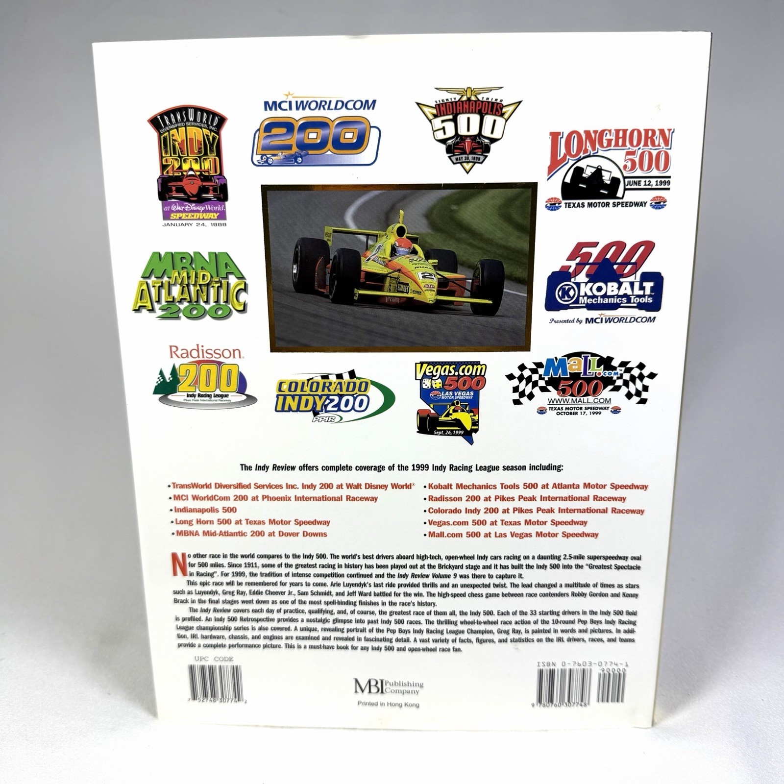 Indy Review 1999 Vol 9 Yearbook Indy Racing League IRL Indianapolis 500 AJ Foyt