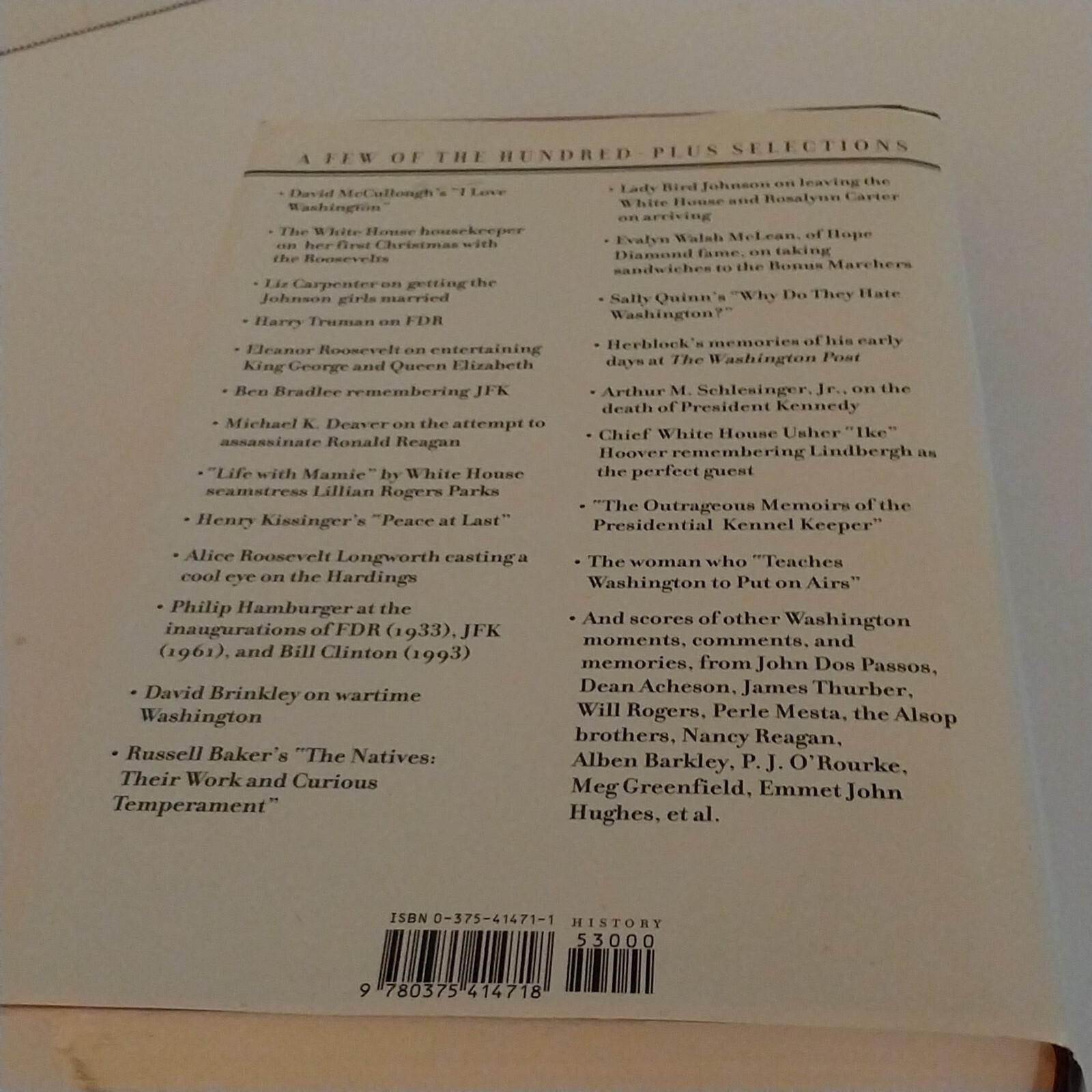 Katharine Graham’s Washington by Katharine Graham (2002, Hardcover)