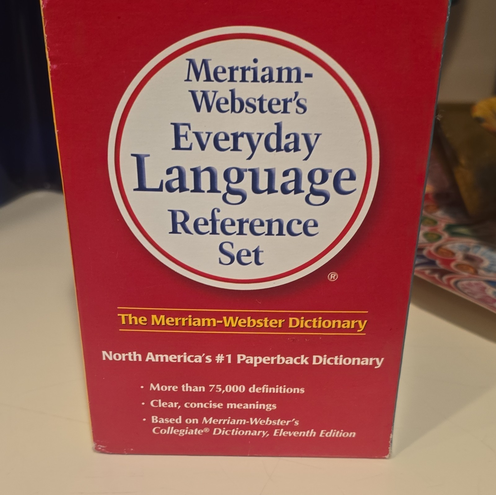 Merriam-Webster Everyday Language Reference Set New Edition Paperback Set