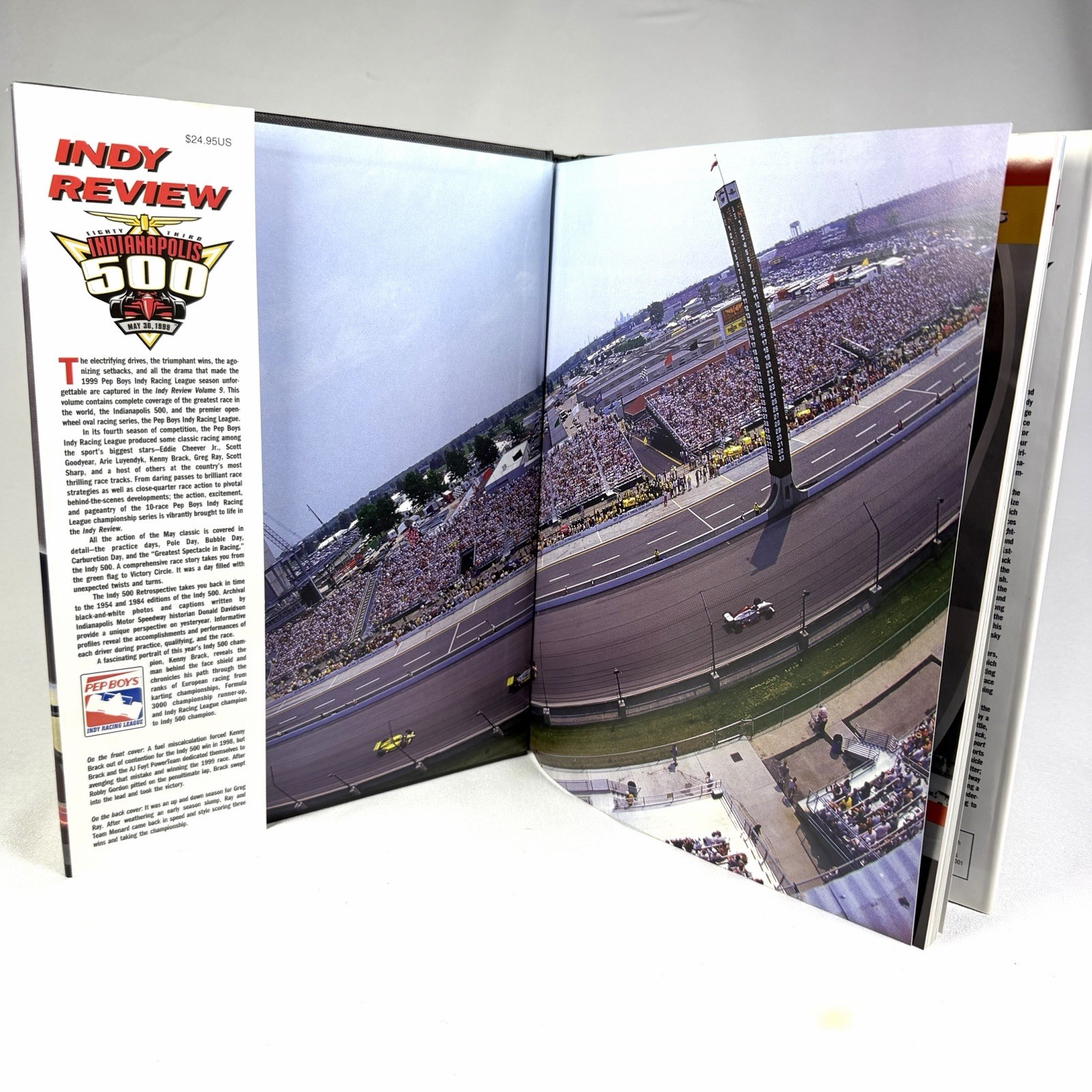 Indy Review 1999 Vol 9 Yearbook Indy Racing League IRL Indianapolis 500 AJ Foyt