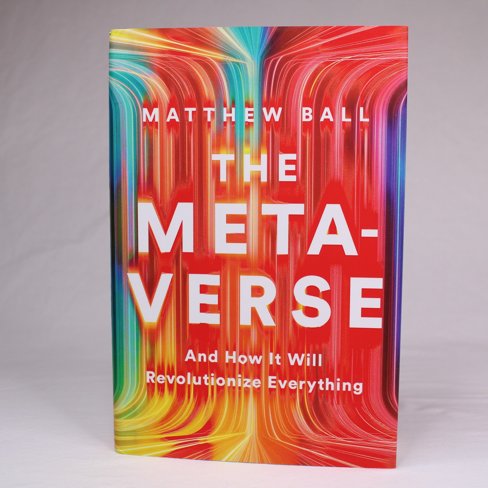 Signed Matthew Ball The Metaverse Hardcover Book Dust Jacket COA 1st Ed. 2022