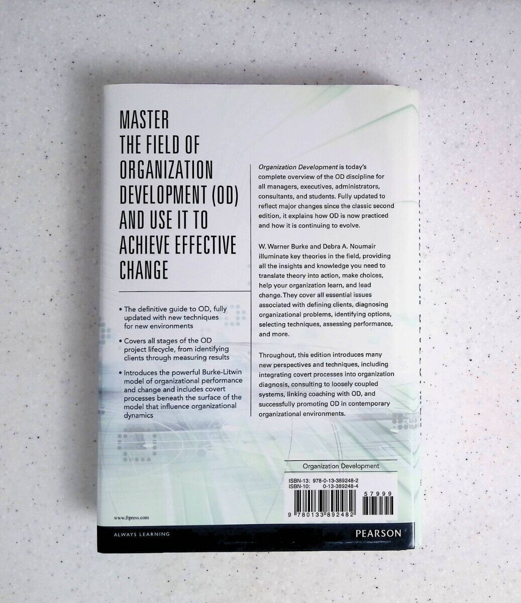 Organization Development : Process of Learning/Changing, 3rd Edition, Hardcover