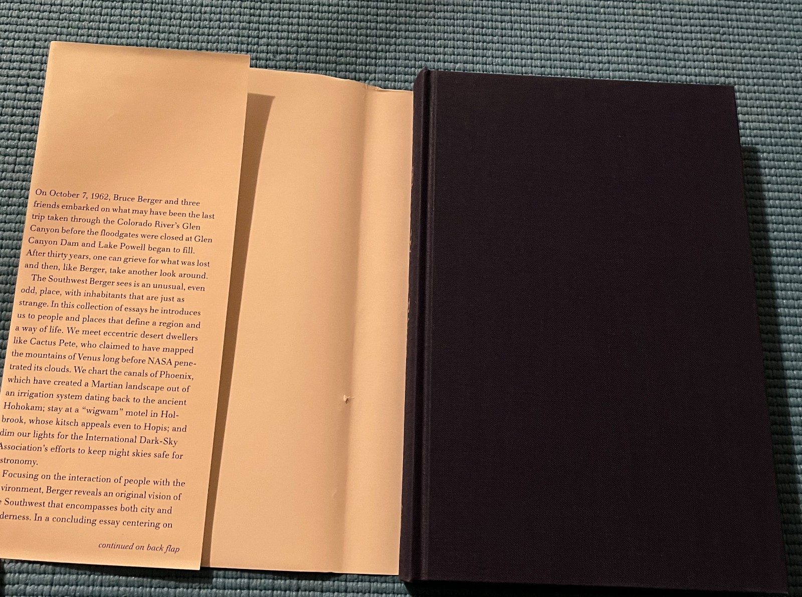 There Was a River by Bruce Berger (Hardcover Dust Jacket) *VERY GOOD*