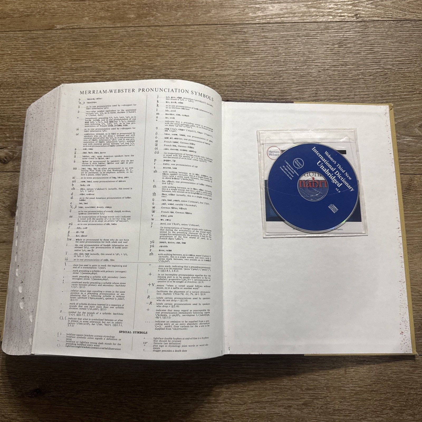 Webster’s Thrid New International Dictionary 1993 Unabridged Large Hardcover