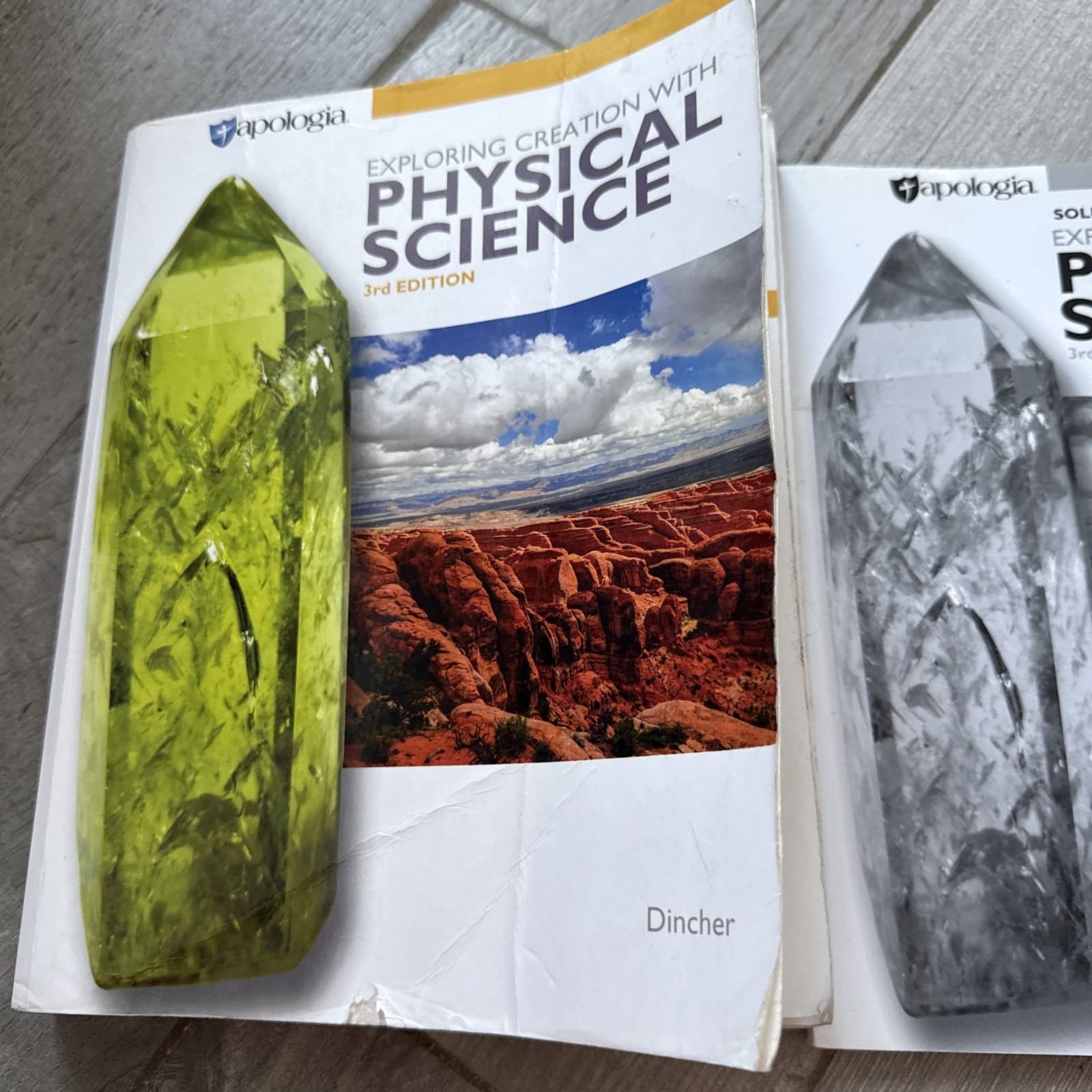 Apologia Physical Science 3rd Edition Homeschool Student Book And Solution/Test