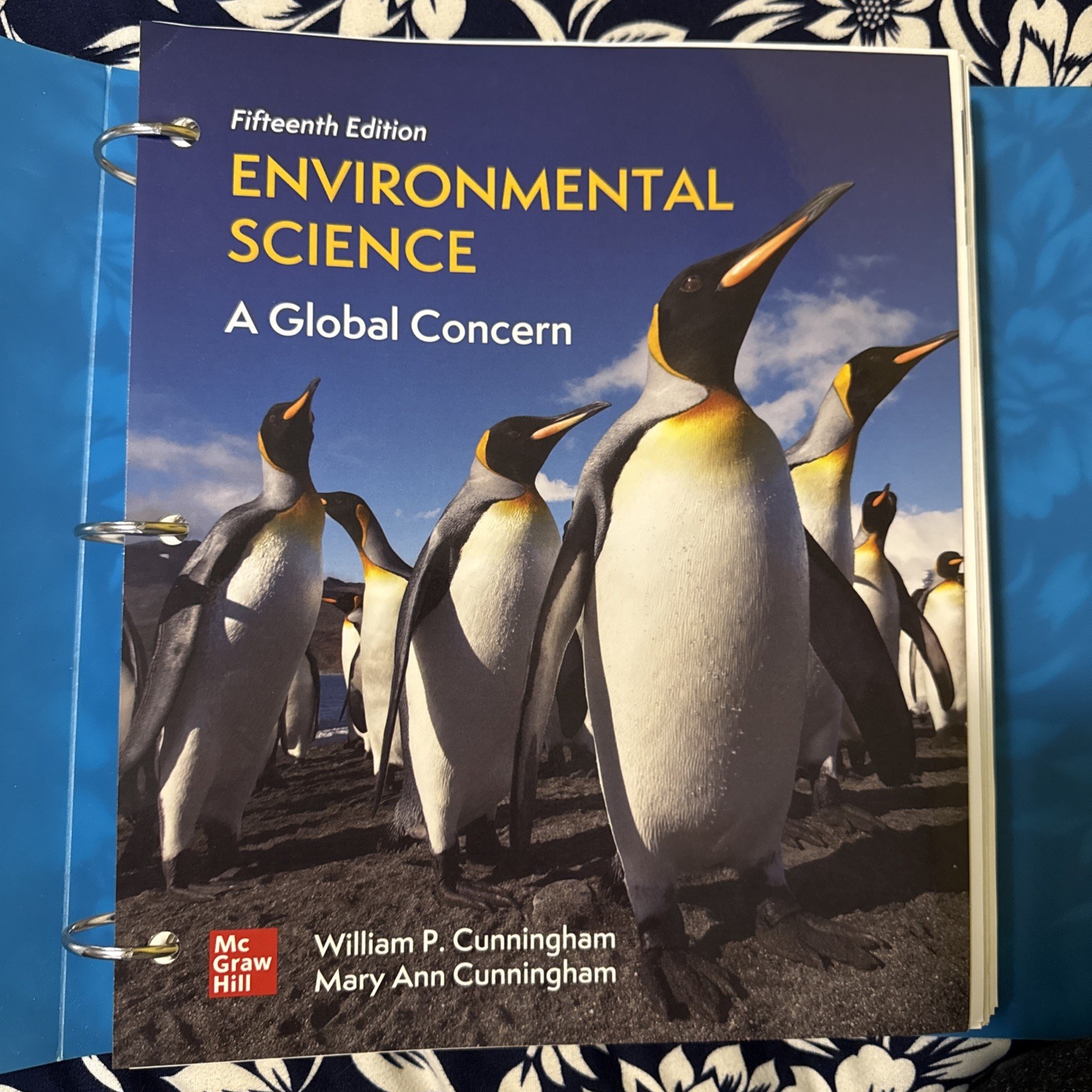 Environmental Science: a Global Concern by Cunningham & Cunningham (2020, Ring)