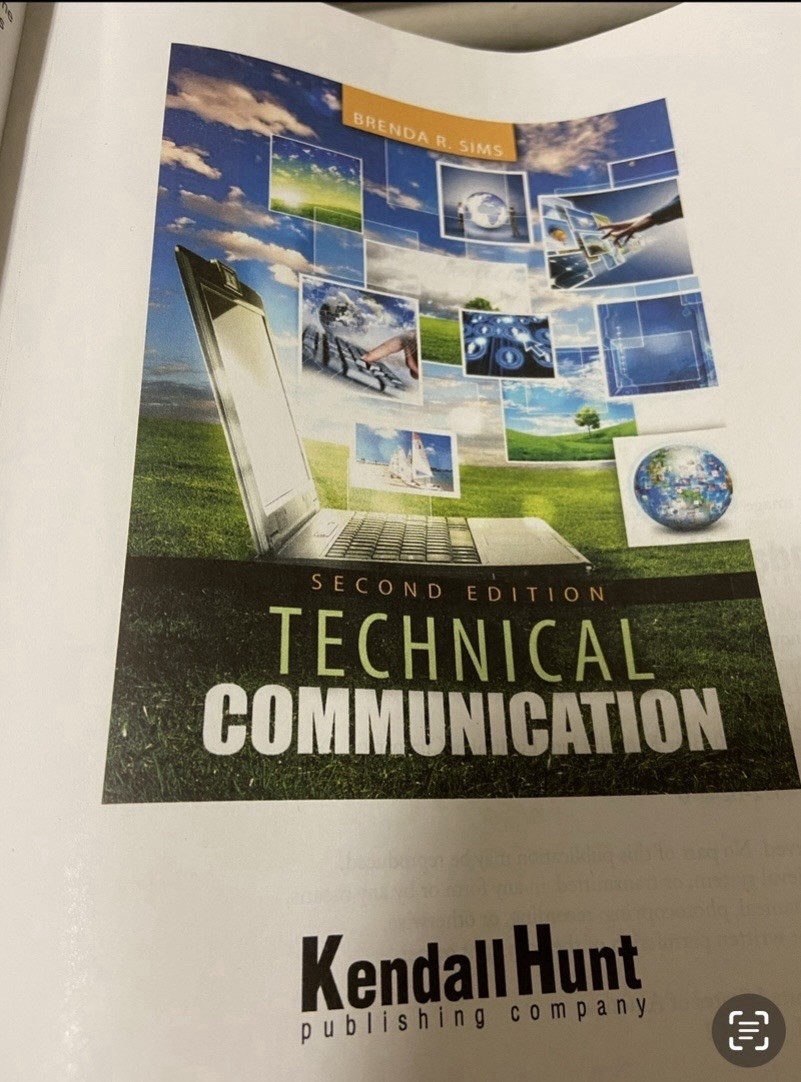 TECHNICAL COMMUNICATION PAK By Sims Brenda