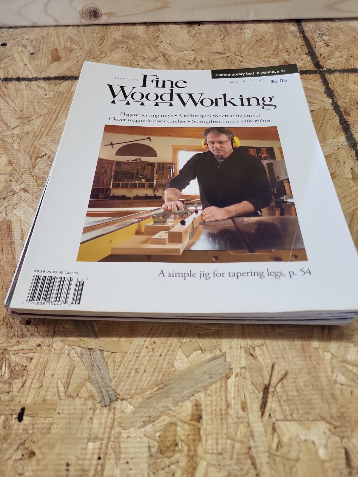Fine WoodWorking 2003 (LOT OF 6) 2016-2019 Issues Magazines