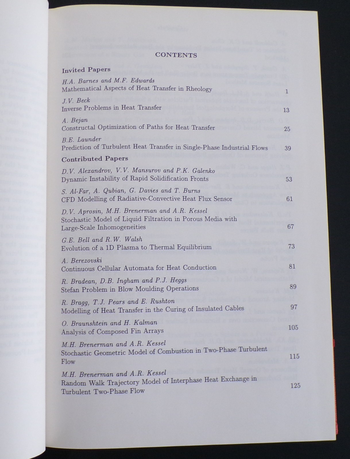 IAAA Mathematics of Heat Transfer by Tupholme and Wood HC Very Good+ copy