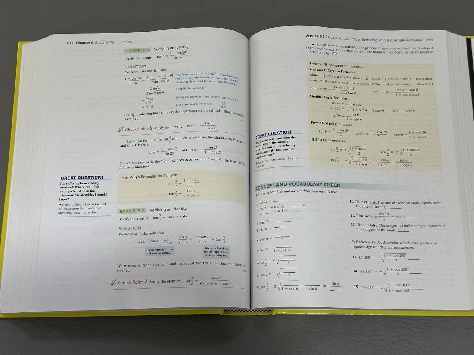 Algebra and Trigonometry (6th Edition) by Blitzer, Robert F. Hard Cover