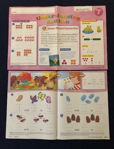 Kindergarten – Pearson enVision Math Interactive Curriculum Materials