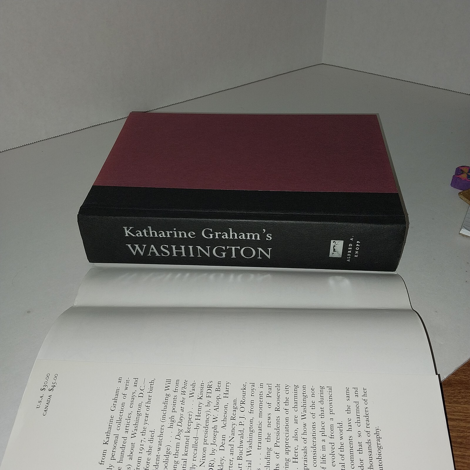 Katharine Graham’s Washington by Katharine Graham (2002, Hardcover)