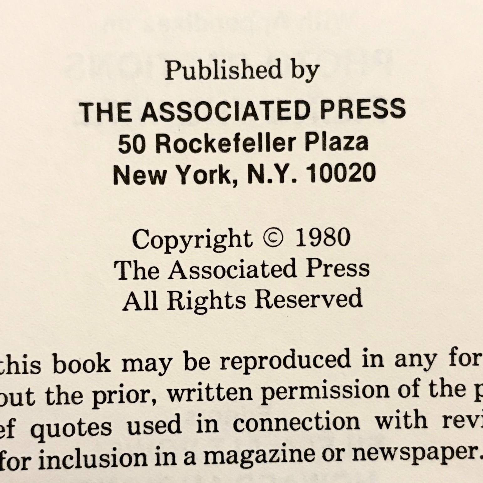 AP Stylebook Vintage 1980 Associated Press Libel Manual Spiral Journalism Guide