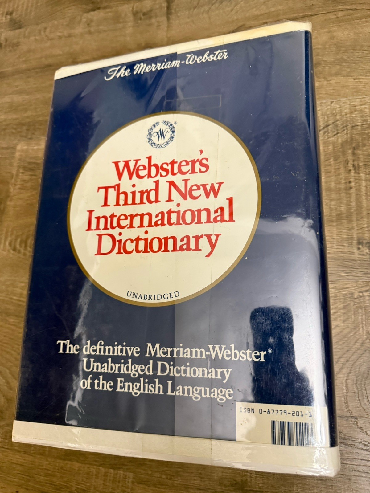 Webster’s Third New International Dictionary (1993) Unabridged With Dust Jacket