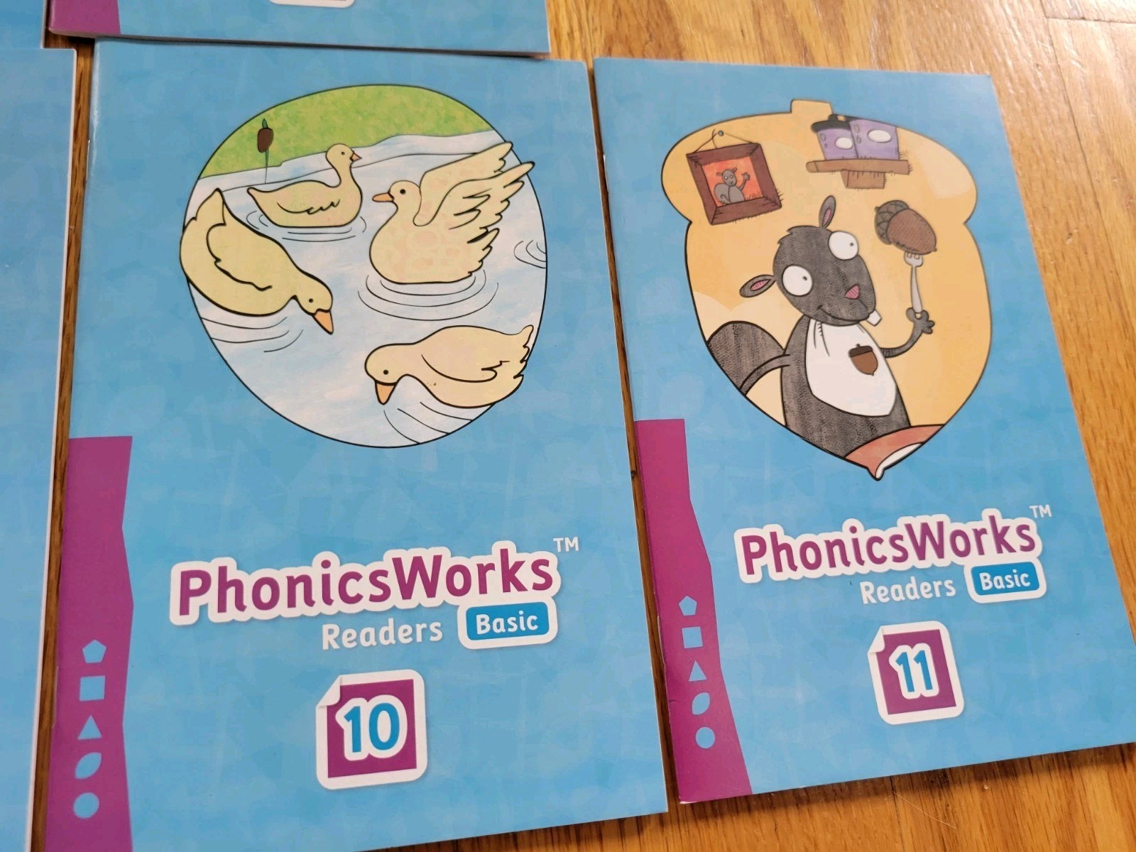 K12 PHONICS WORKS READERS BASIC LOT OF 11, Volumes 1-11