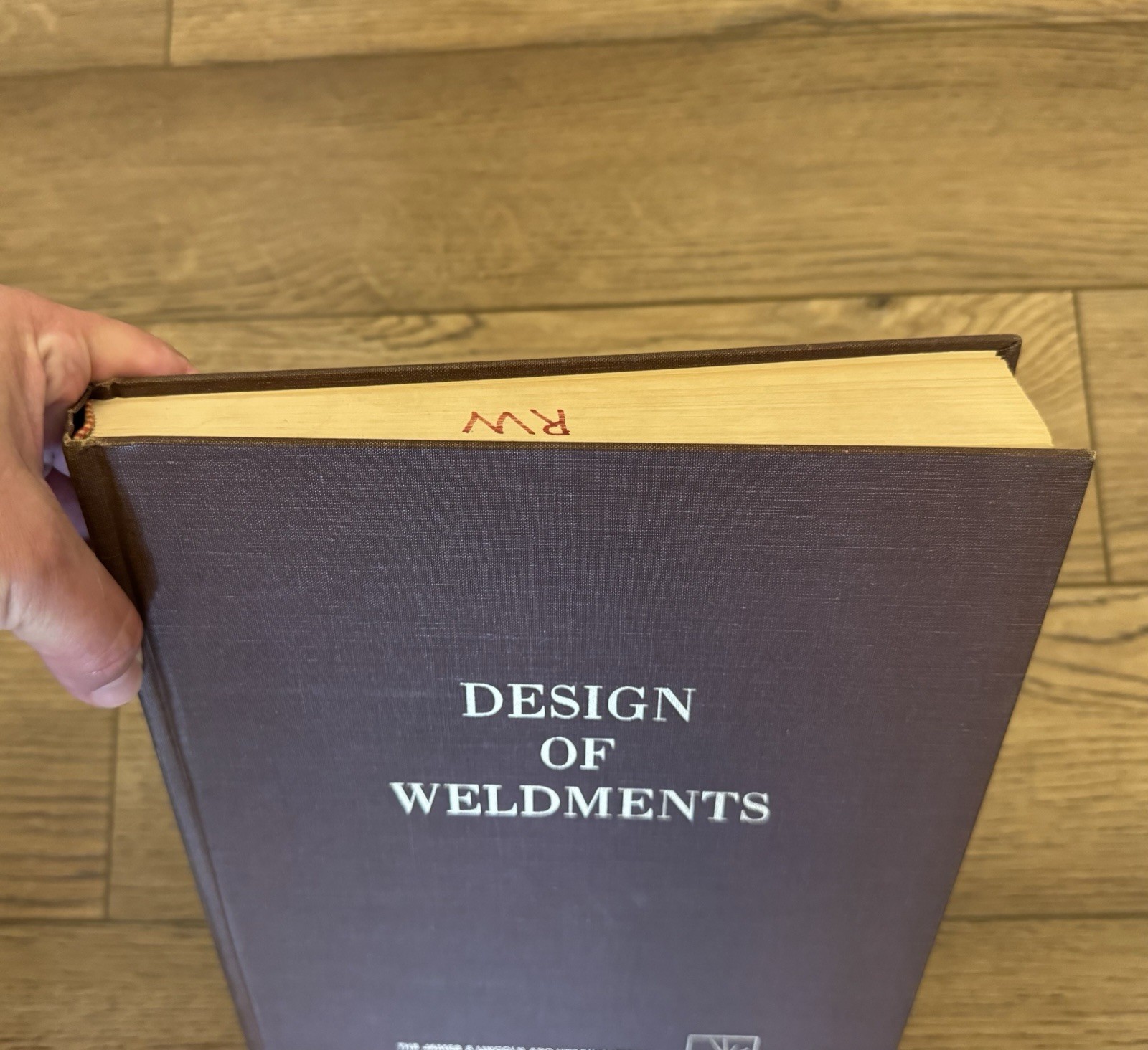 Design of Weldments 1976 by Omer W. Blodgett – The James F. Lincoln Arc Welding