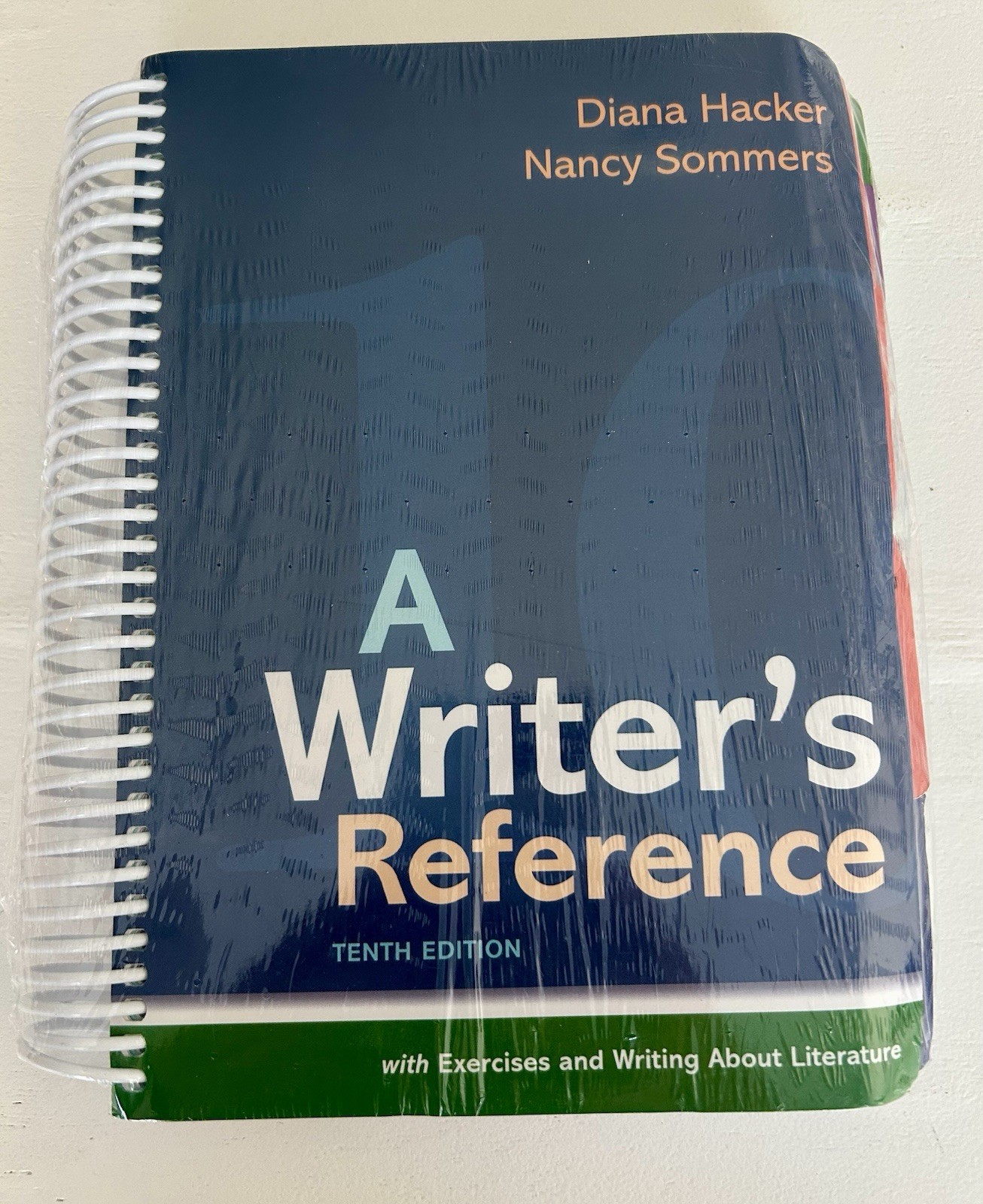 A Writer’s Reference Book By Hacker & Sommers 10th edition New sealed W/card