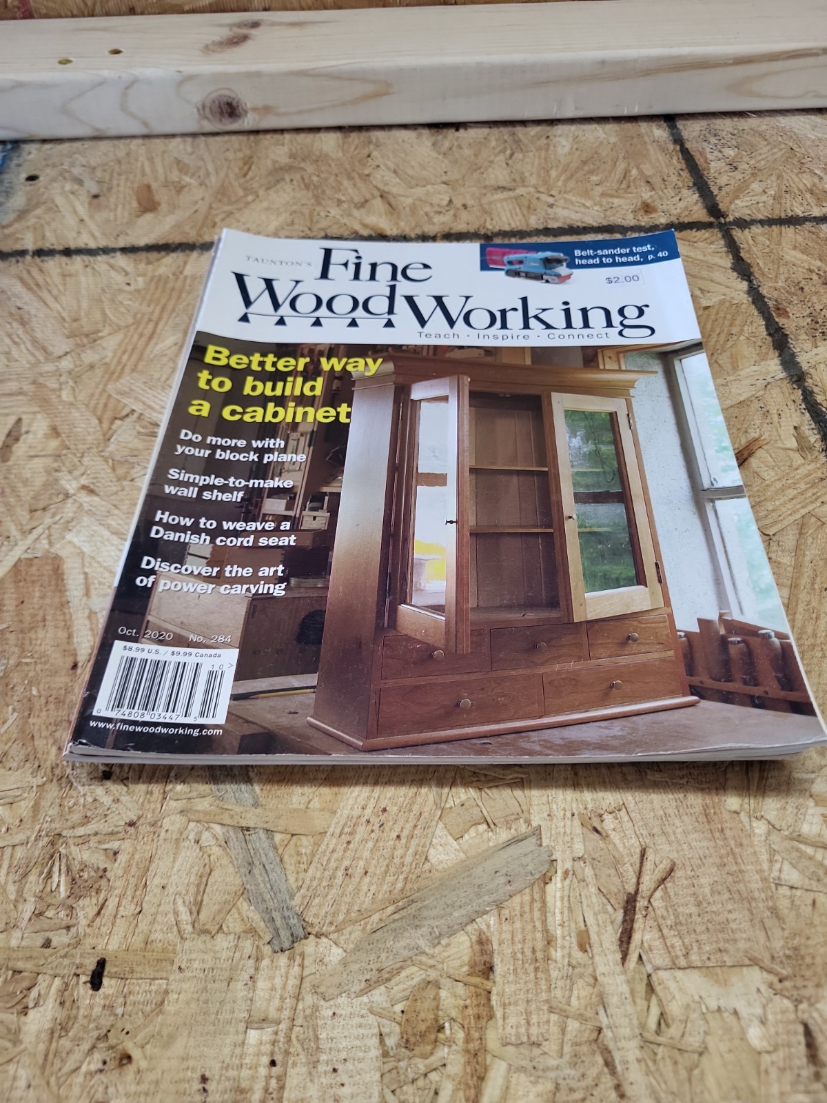 Fine WoodWorking 2003 (LOT OF 6) 2016-2019 Issues Magazines