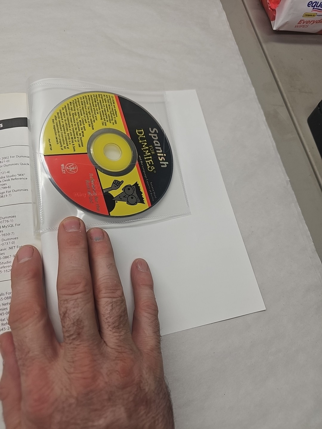 Spanish For Dummies by Susana Wald Paperback with Audio CD