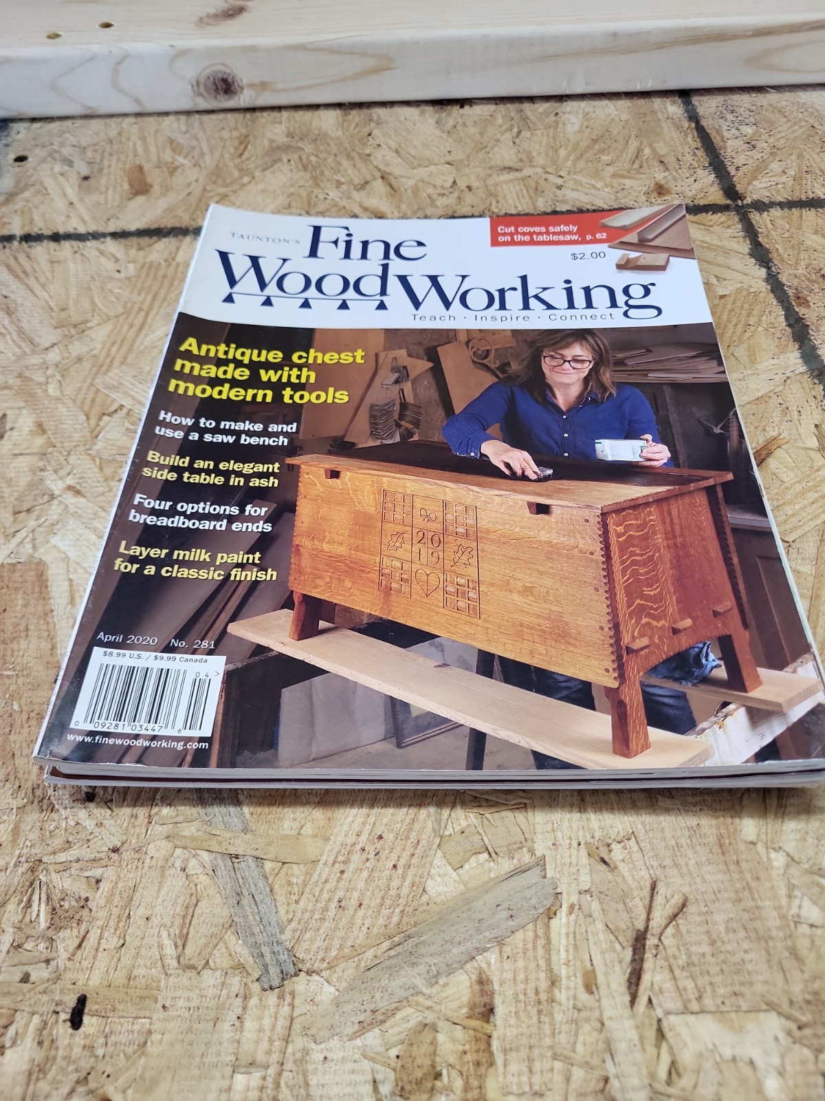 Fine WoodWorking 2003 (LOT OF 6) 2016-2019 Issues Magazines