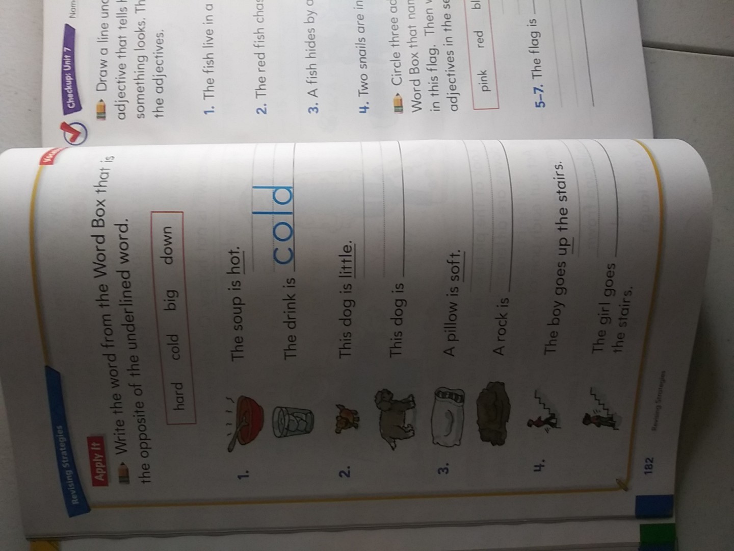 Unused Houghton Mifflin English 1st Grade Homeschool Homework. Workbook