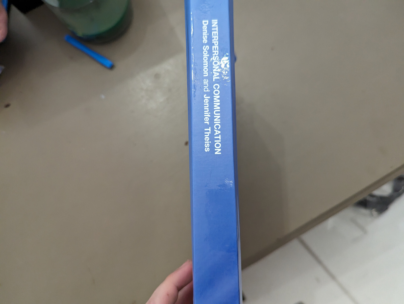 Interpersonal Communication: Putting Theory into Practice – Hardcover -VERY GOOD