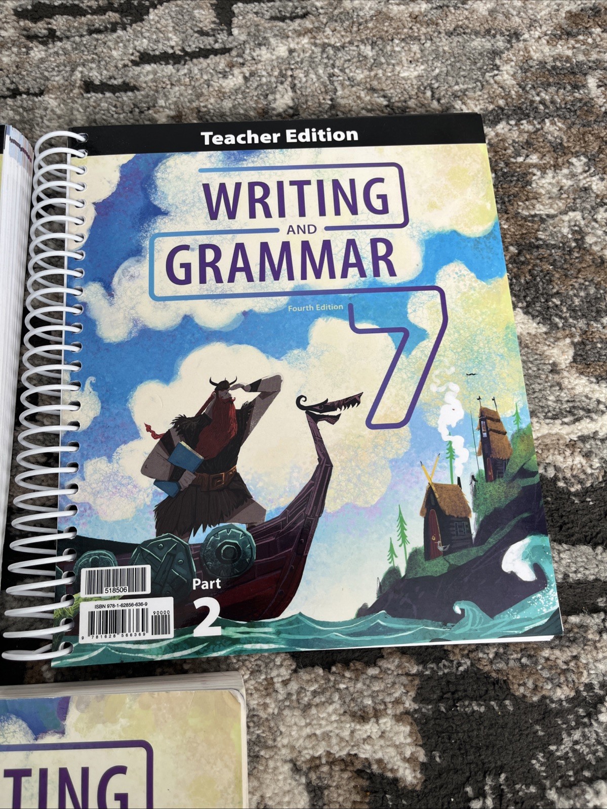 BJU Press Writing & Grammar 7 Teacher Part 1 & 2 w/ Student Worktext 4th Edition