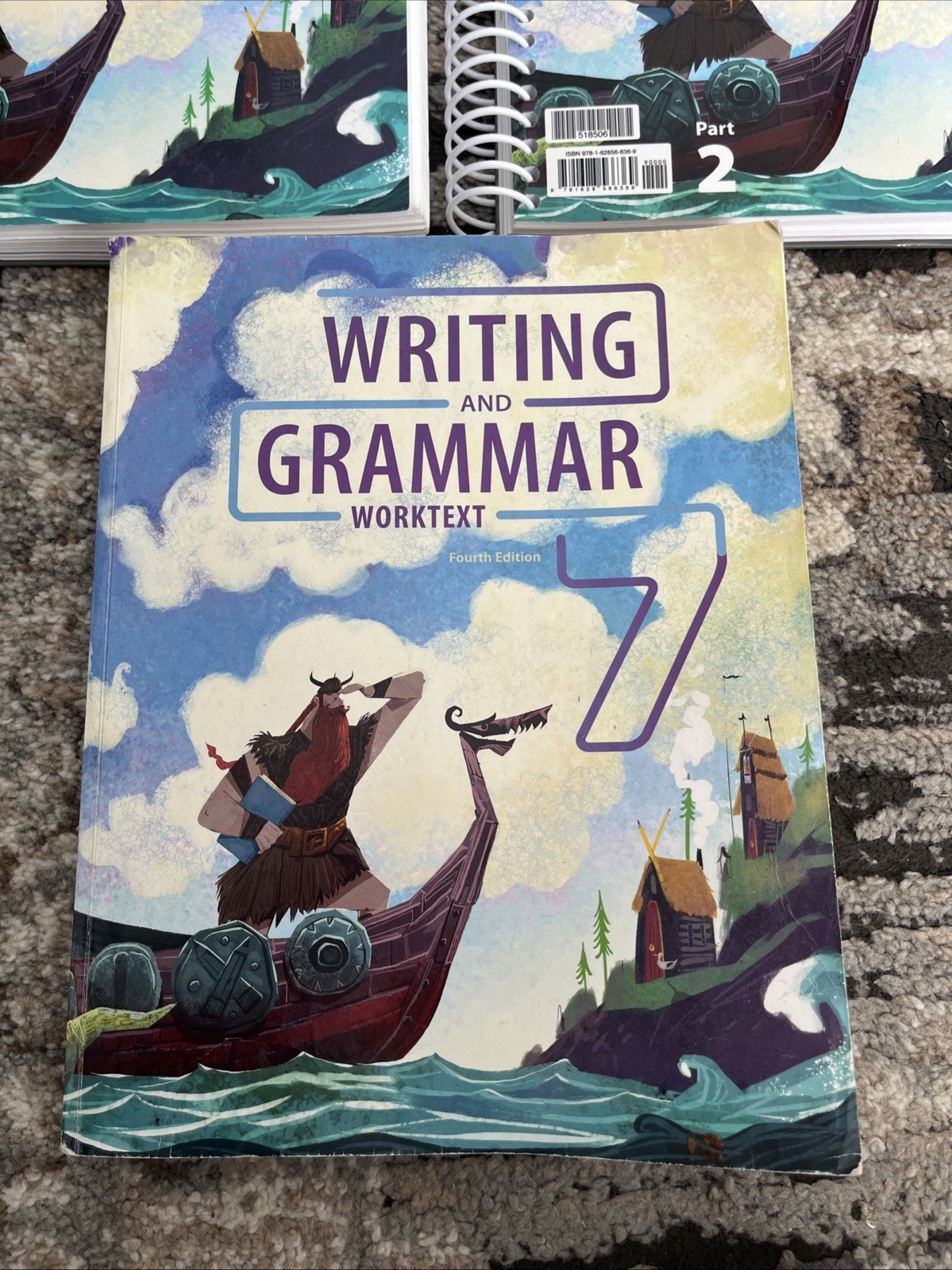BJU Press Writing & Grammar 7 Teacher Part 1 & 2 w/ Student Worktext 4th Edition