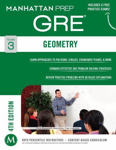 GRE Geometry; Manhattan Prep GRE Strategy Guides- paperback, Prep, 9781937707859