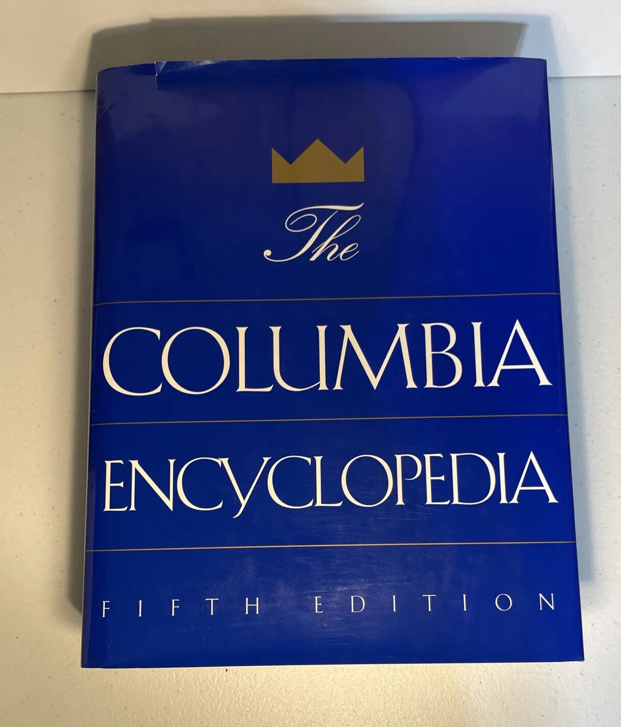 The Columbia Encyclopedia Fifth Edition HC/DJ 1993 Hardcover Blue Dust Jacket