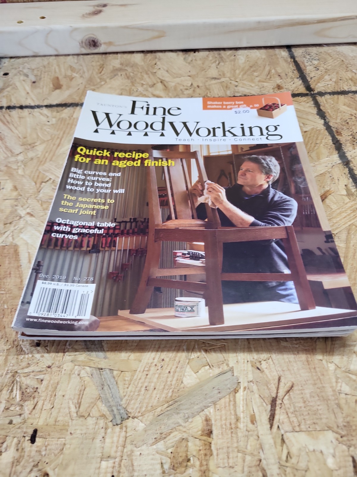 Fine WoodWorking 2003 (LOT OF 6) 2016-2019 Issues Magazines