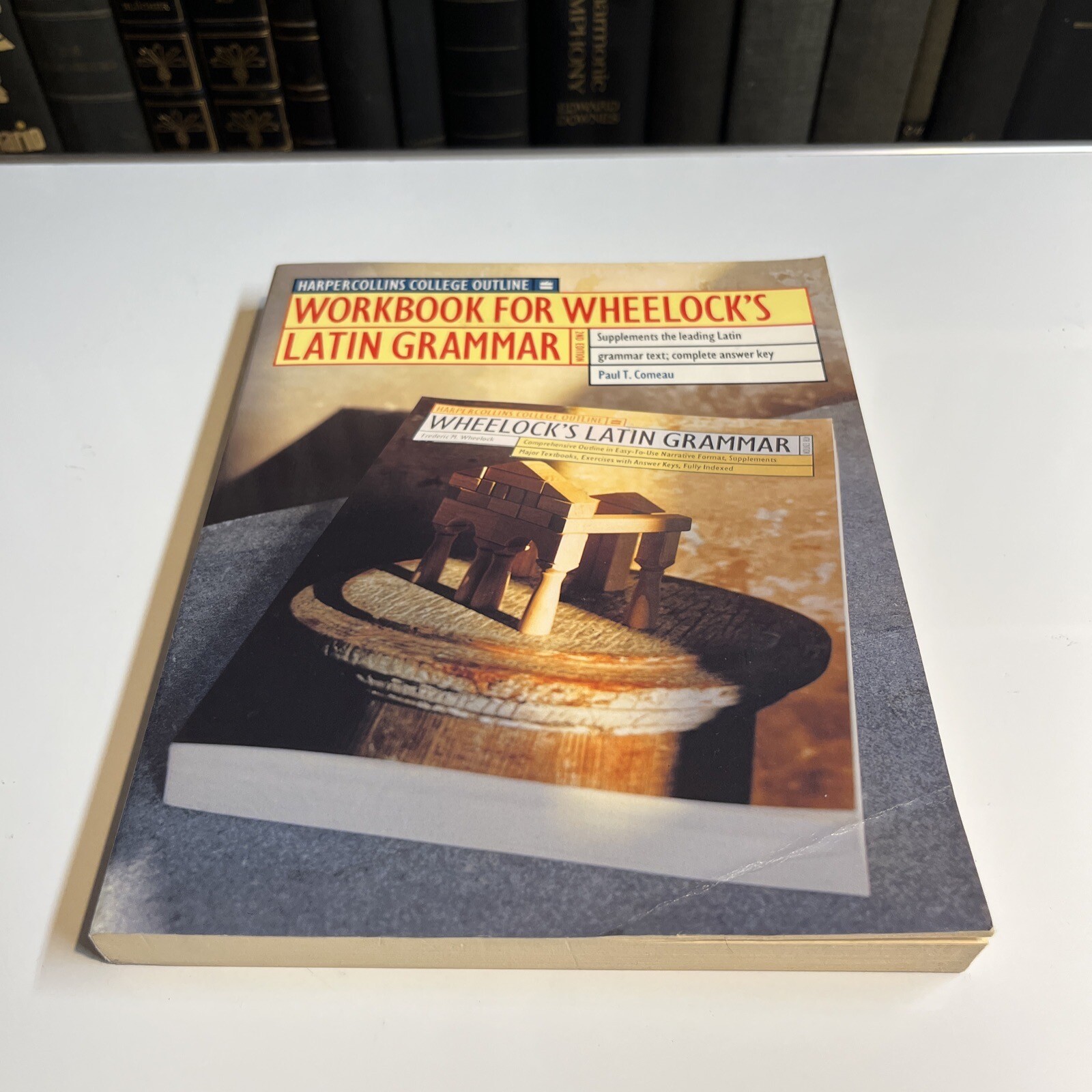 College Outline Ser.: Wheelock’s Latin Grammar by Paul T. Comeau (1992, Trade…