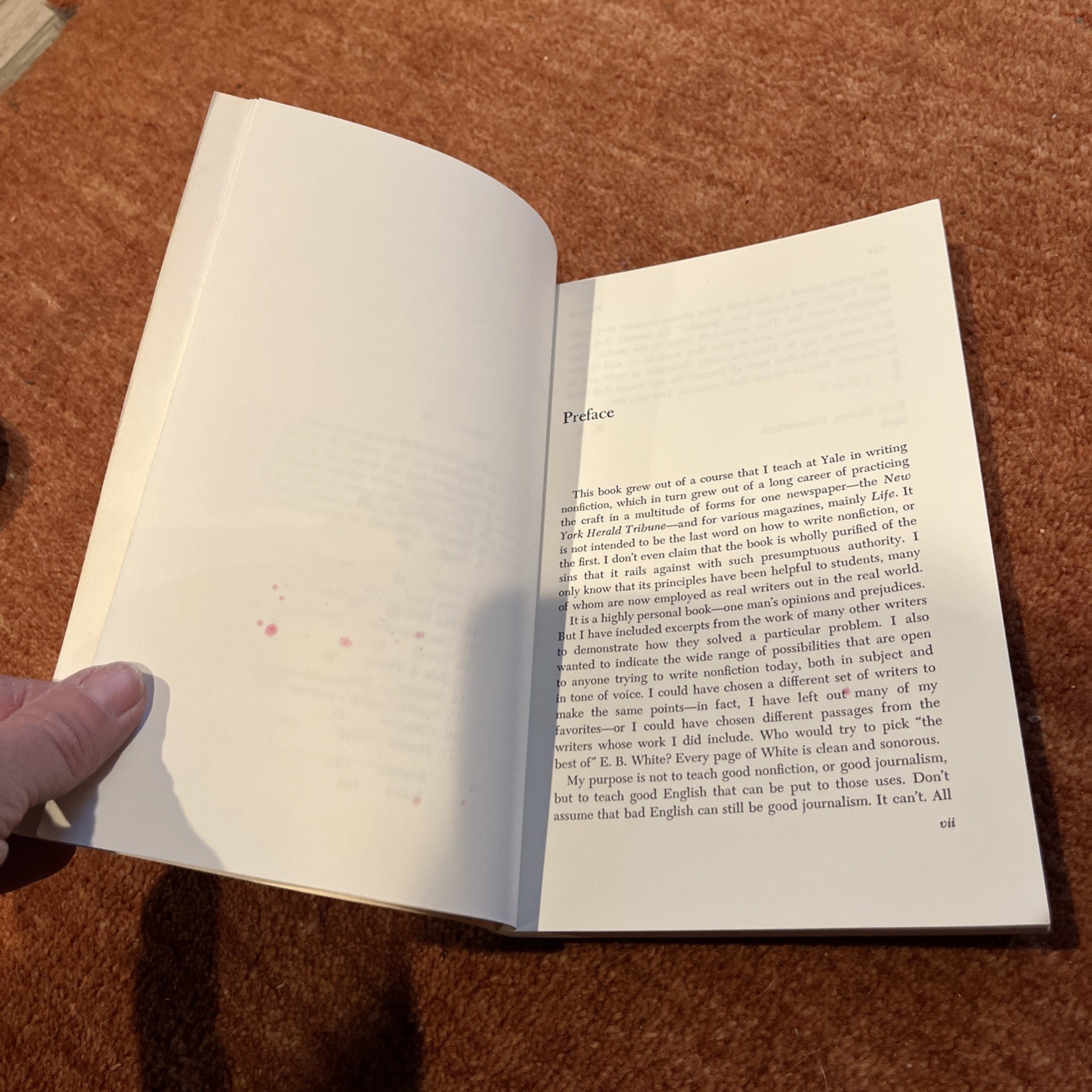 Rare On Writing Well: Classic Guide to Writing Nonfiction Zinsser first ed 1976