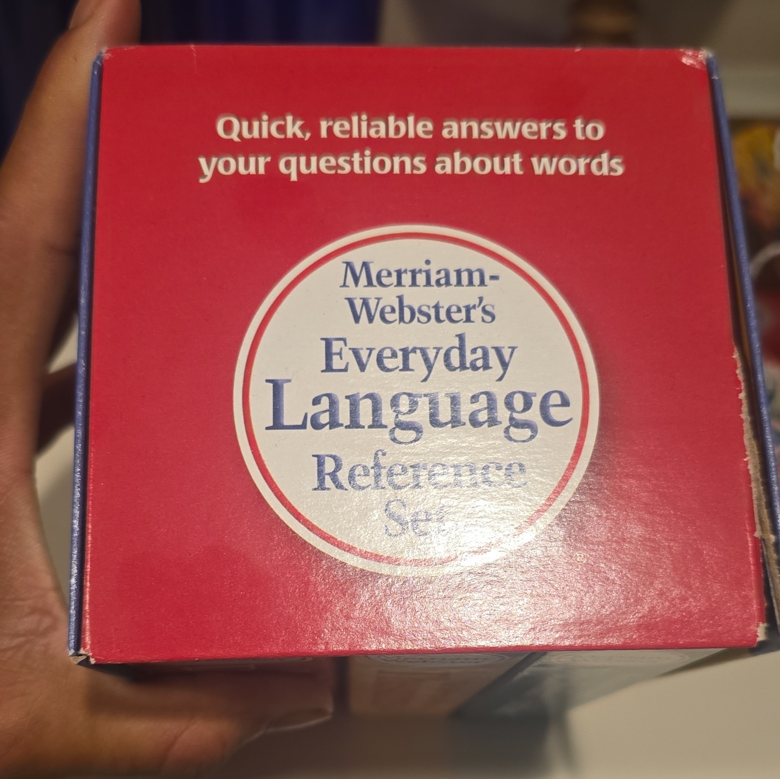 Merriam-Webster Everyday Language Reference Set New Edition Paperback Set