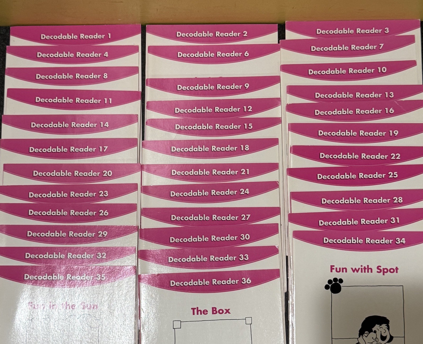 Pearson Scott Foresman Decoder Reader Lot of 36 Books