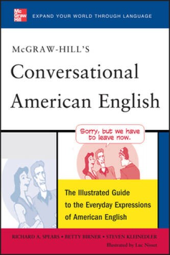 McGraw-Hill’s Conversational American English: The Illustrated Guide – VERY GOOD