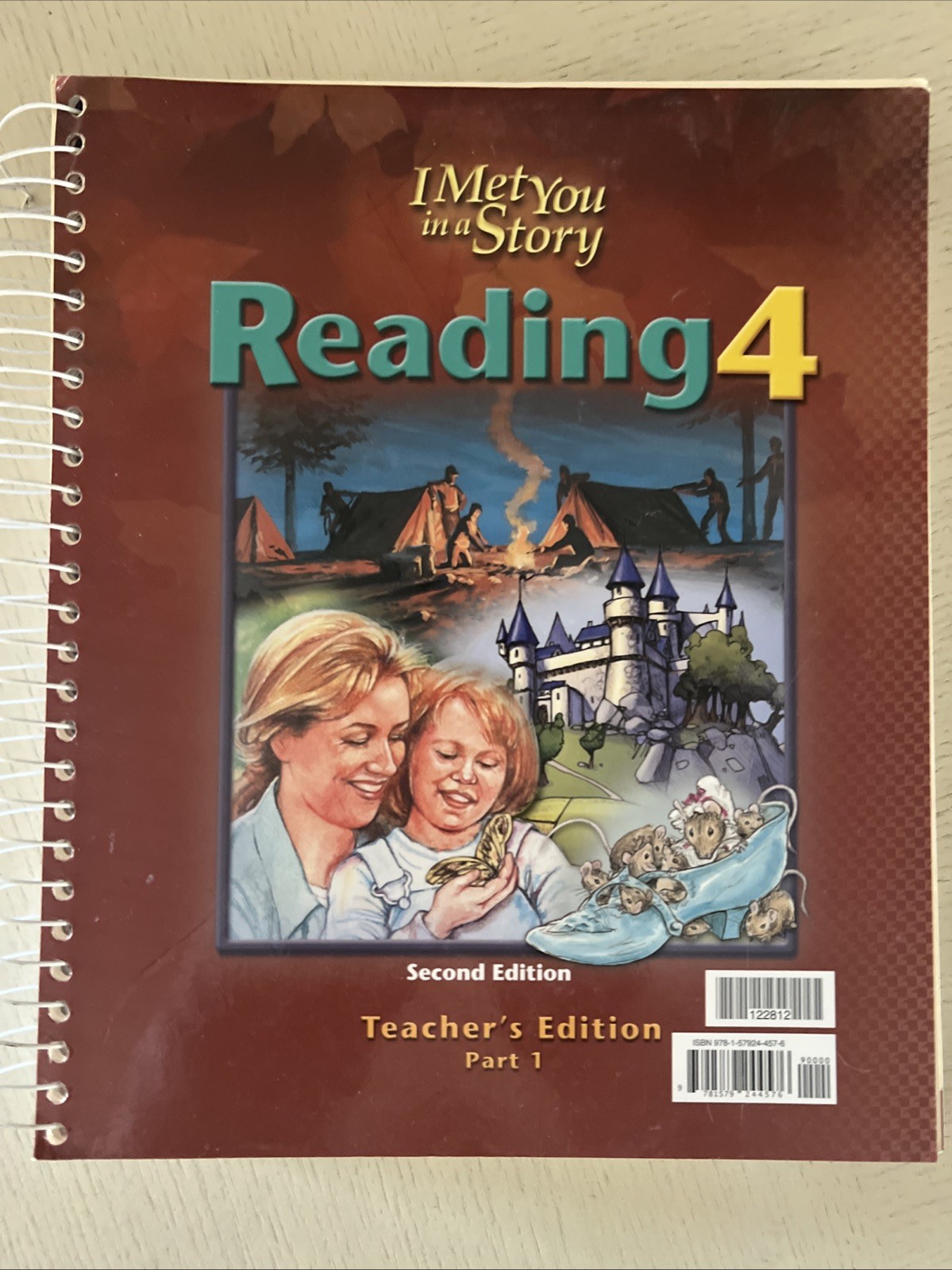 BJU Bob Jones Reading 4 I Met You in a Story Student Text Teacher’s Edition Key