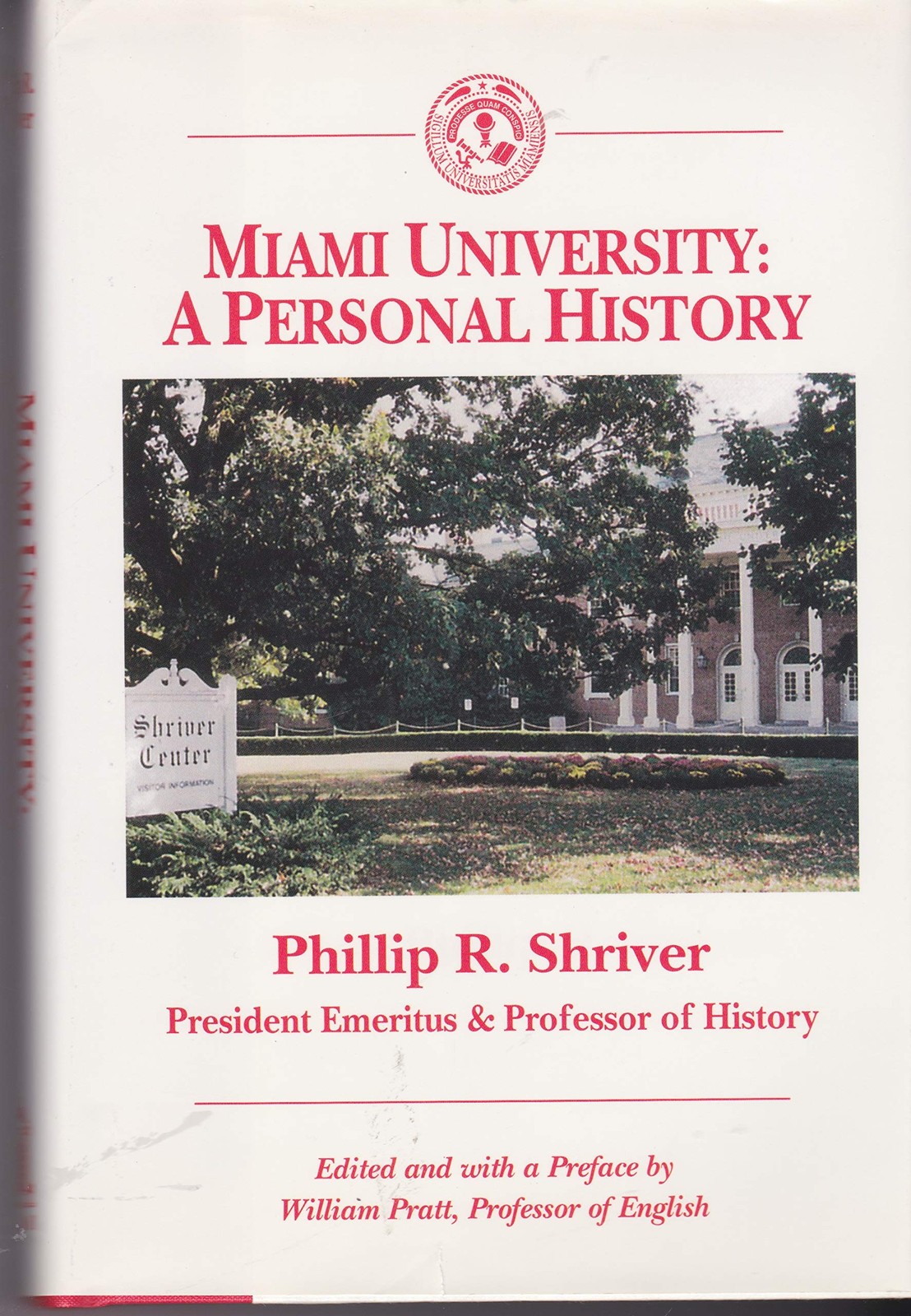 Miami University: A Personal History