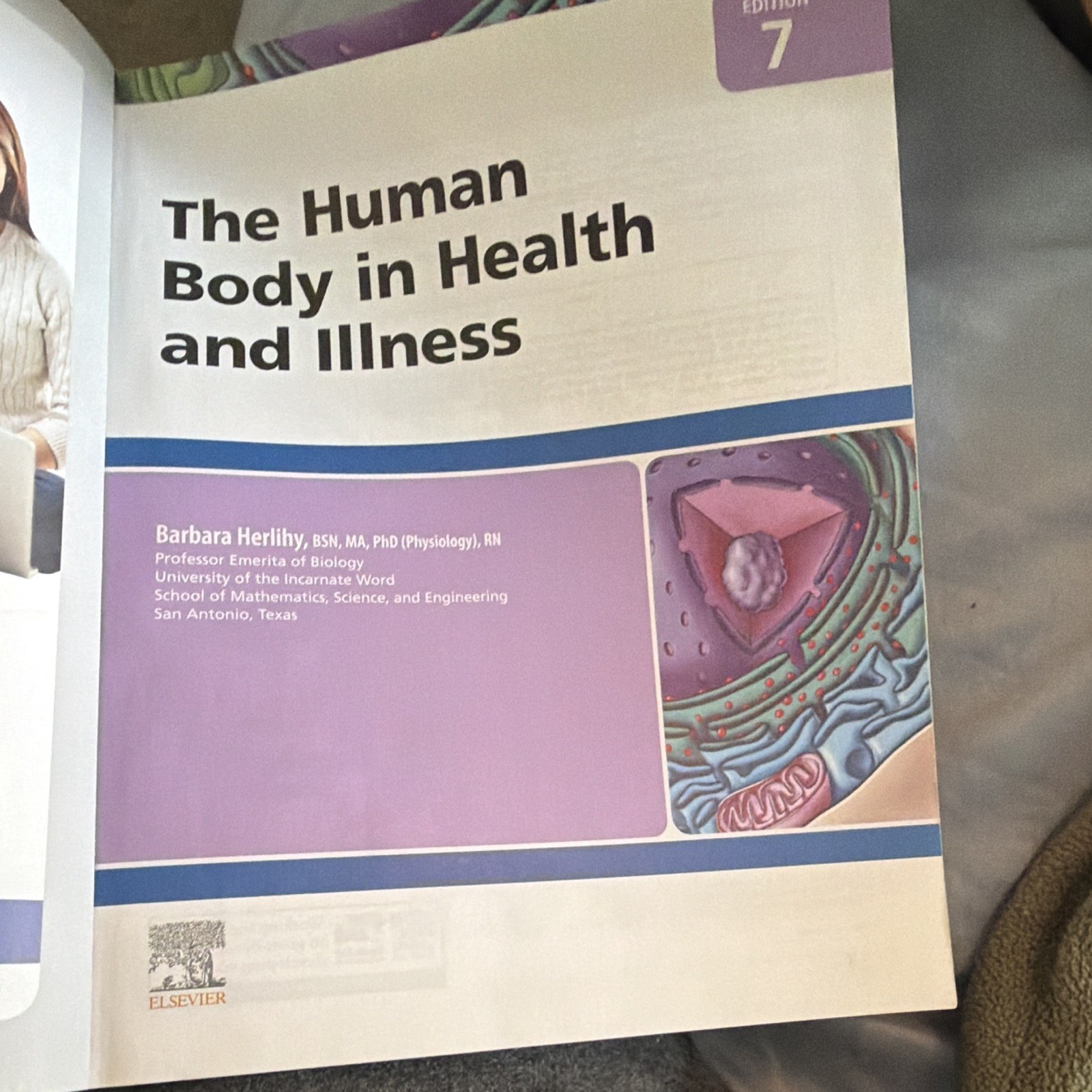 Elsevier The Human Body in Health and Illness 7th Ed 2019 Paperback Herlihy