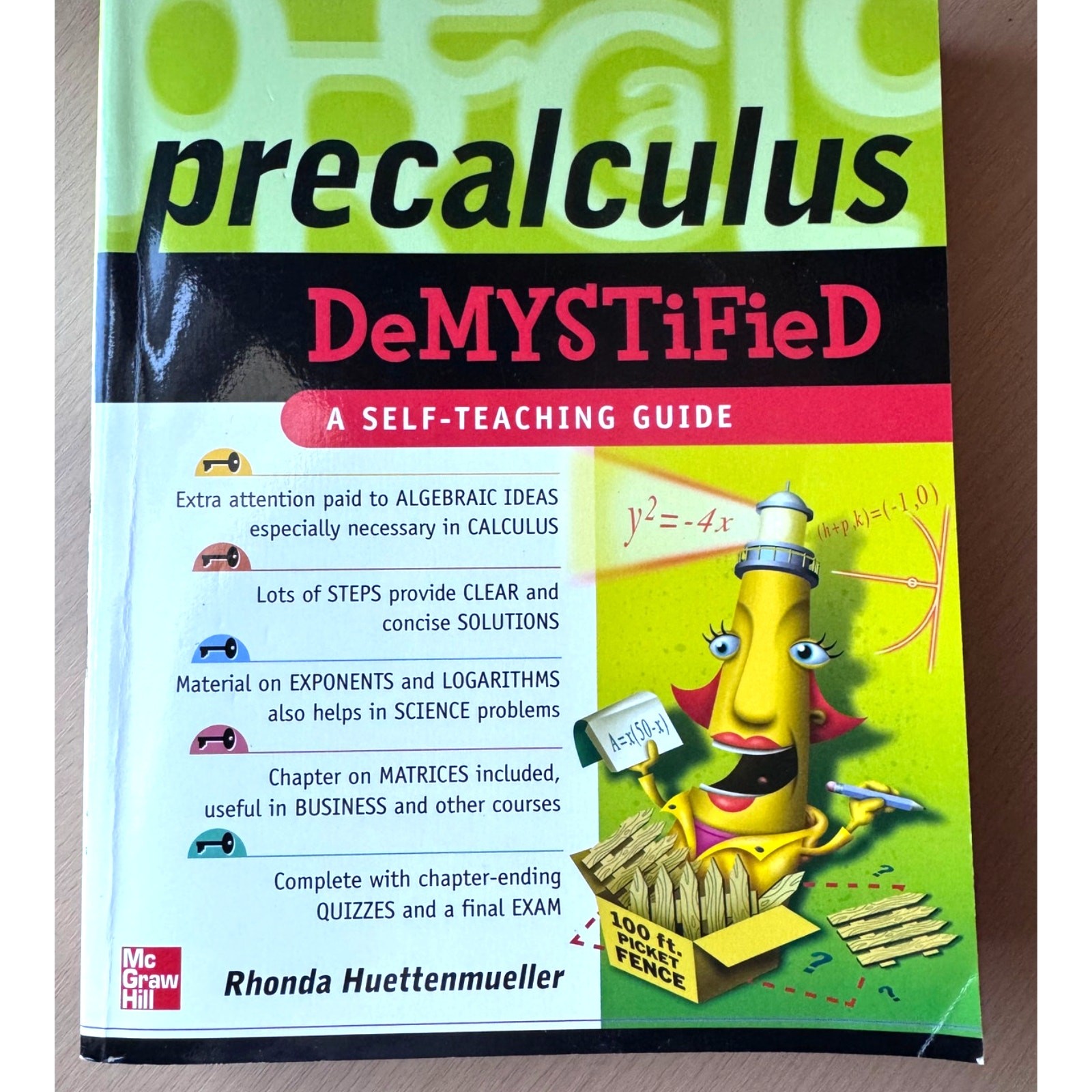 Precalculus Demystified by Rhonda Huettenmueller (2005)