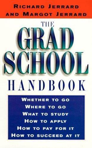 The Grad School Handbook – 9780399524165, paperback, Richard Jerrard